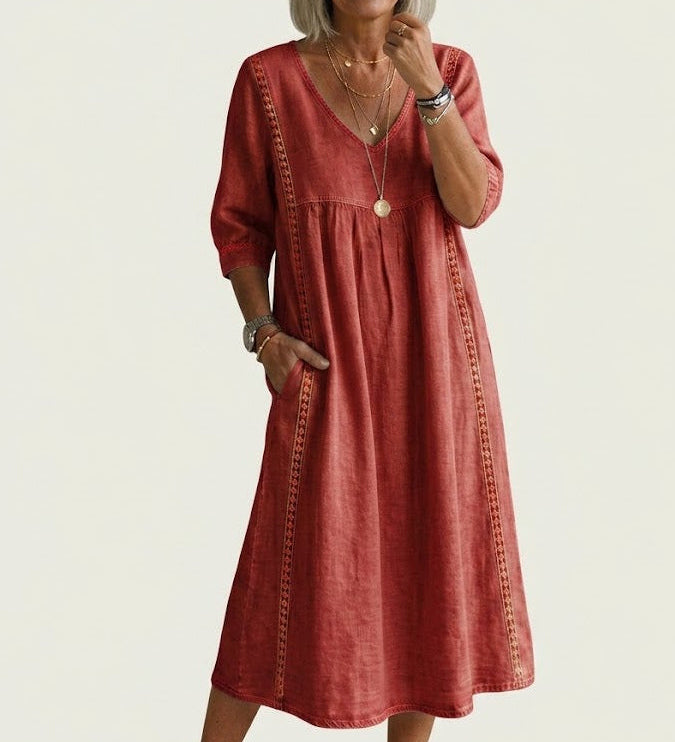 Juliette I Elegance A Line Maxi Dress