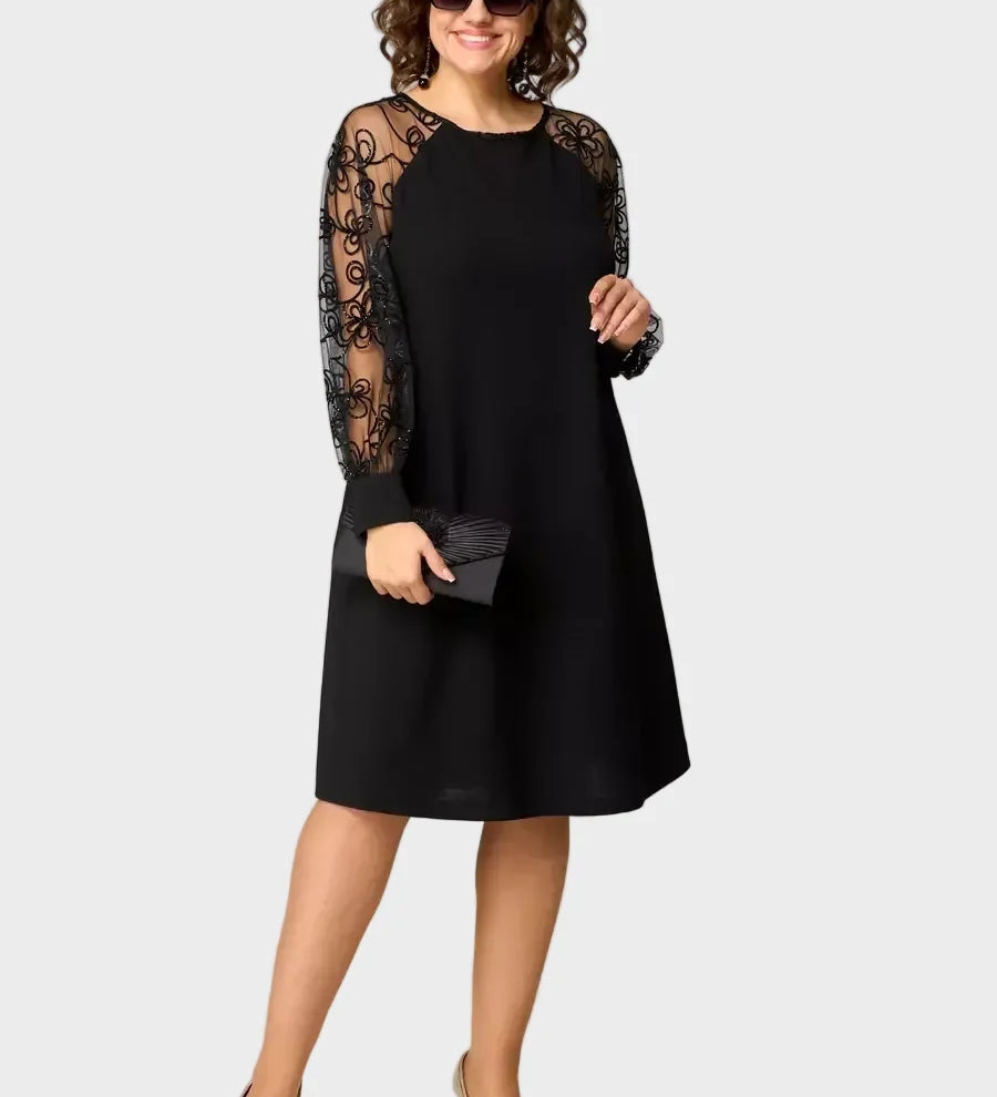 Celina - classic midi dress for special occasions