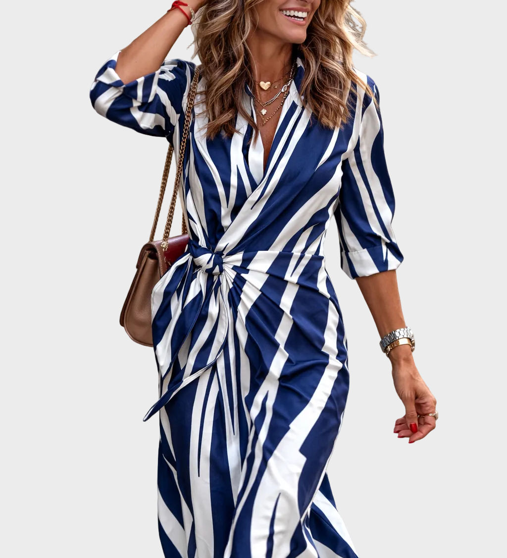 Lola - Maxi Print Dress