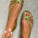 Rita | Golden Sandals Elegance of Summer