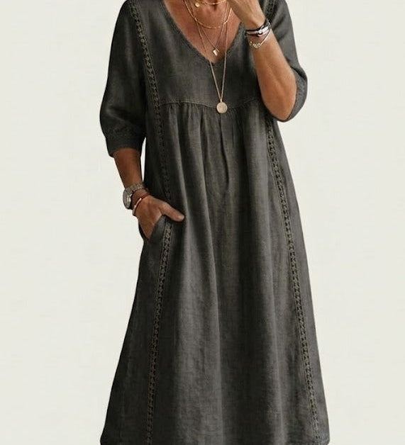 Juliette I Elegance A Line Maxi Dress