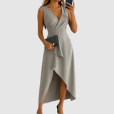 Valerie - Elegant wrap dress with a V-neck
