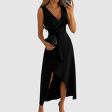 Valerie - Elegant wrap dress with a V-neck