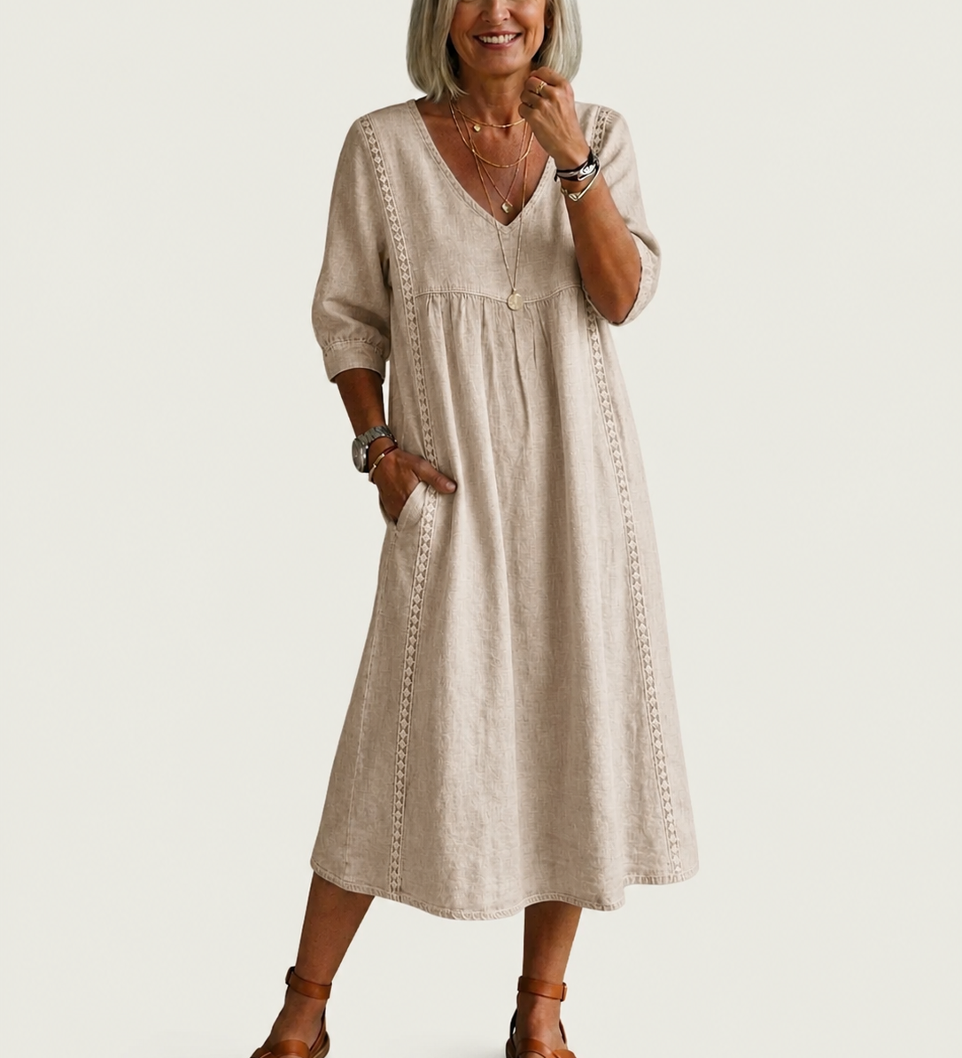 Juliette I Elegance A Line Maxi Dress