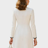 Ksenia – contrast midi dress
