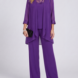 Estelle™ | Flowing Jacket & Wide-Leg Pant Set