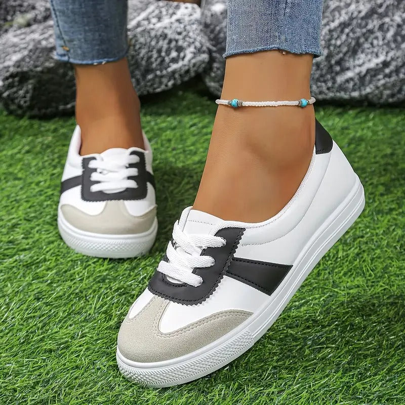 Daisy - Faux Leather Orthopedic Sneakers