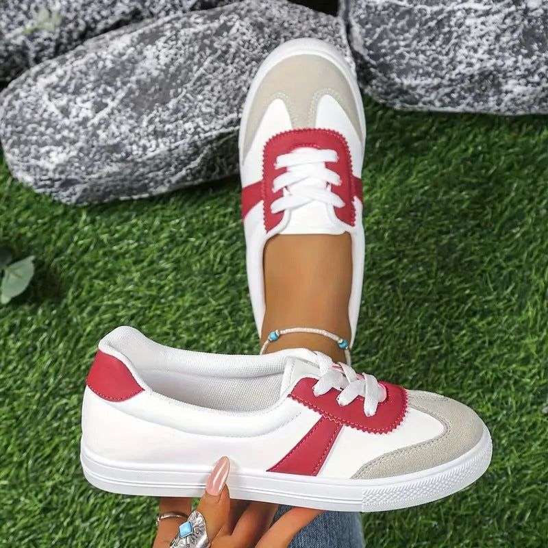 Daisy - Faux Leather Orthopedic Sneakers