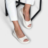 Edeltrud - Rose Block Heeled Sandals