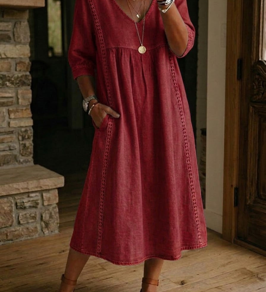 Martha | Comfortable Casual Maxi Dress